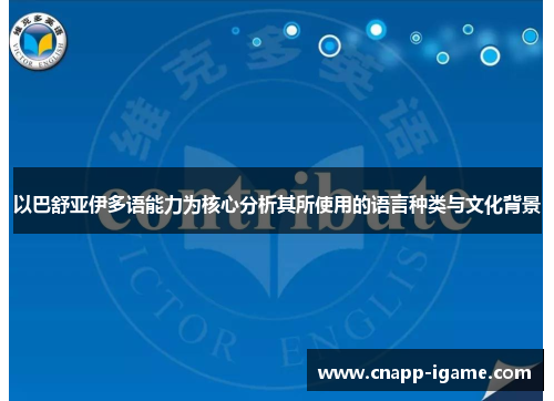 以巴舒亚伊多语能力为核心分析其所使用的语言种类与文化背景 以巴舒亚伊多语能力为核心分析其所使用的语言种类与文化背景